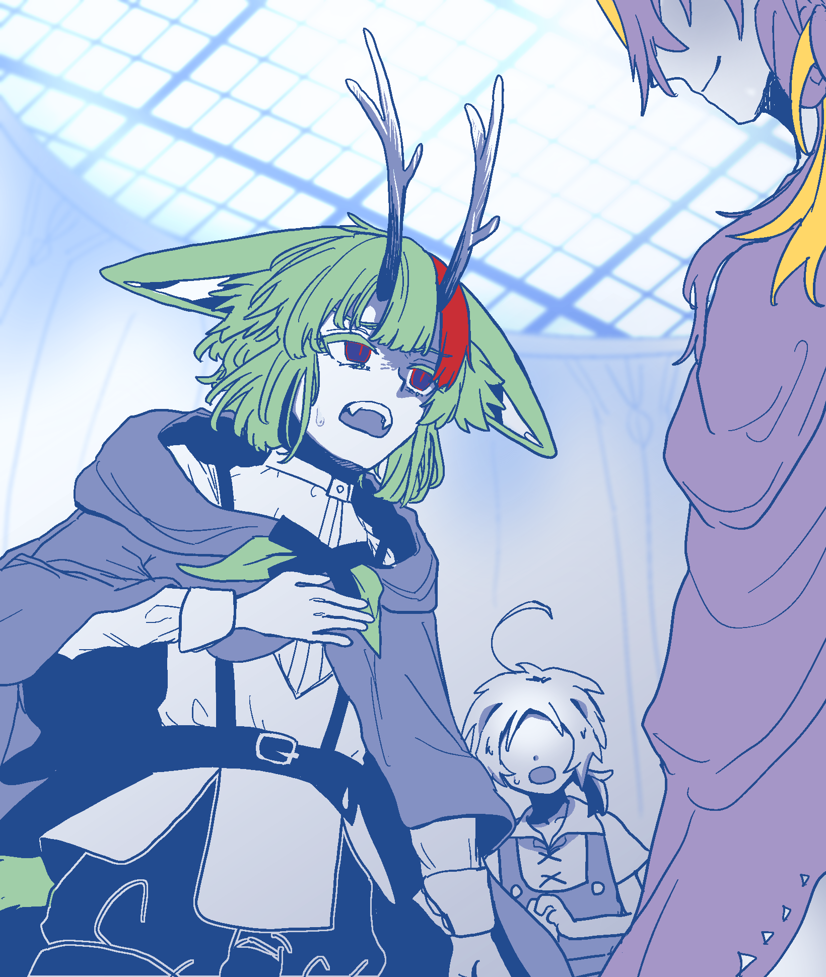 パンチングドールモンスターMVイラストカット2